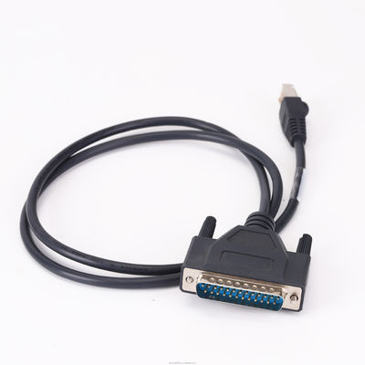 เครื่องเชื่อมชายไปยังเครื่องพิมพ์ RJ45 15 Pin D SUB Extension Cable