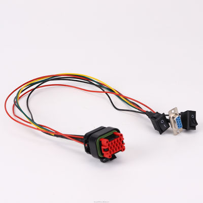 อิเล็กทรอนิกส์ สายผูกกับสวิตช์ Custom OEM คาเบลประกอบการ