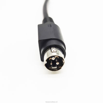 3P Male Audio 3 Pin DIN Power Cable มัลติมีเดียฮอปเปอร์