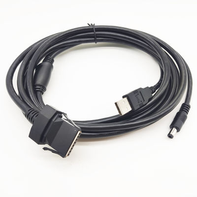 2m 12V 24V USB Printer Cable 8P Connector To DC POS อุปกรณ์