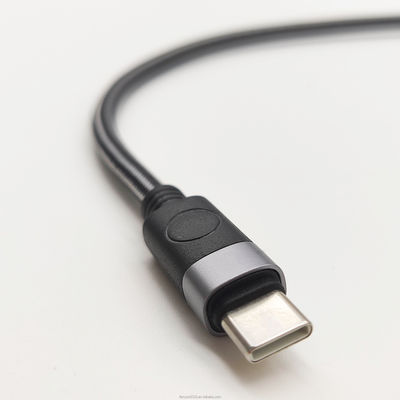 เพศชายประเภท C สําหรับการส่องแสง สาย USB การชาร์จเร็ว
