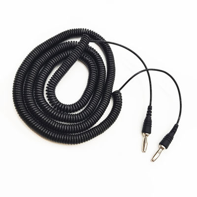 Custom ความยืดหยุ่นสูง ปั๊กผงกล้วย Connector สายสไพร่ลวด สลับ แข็งแรง สําหรับเสียงเสียง