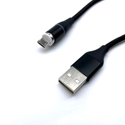 3 ใน 1 สาย USB แม็กเนต ประเภท C USB A MICRO สําหรับอุปกรณ์หลายเครื่อง
